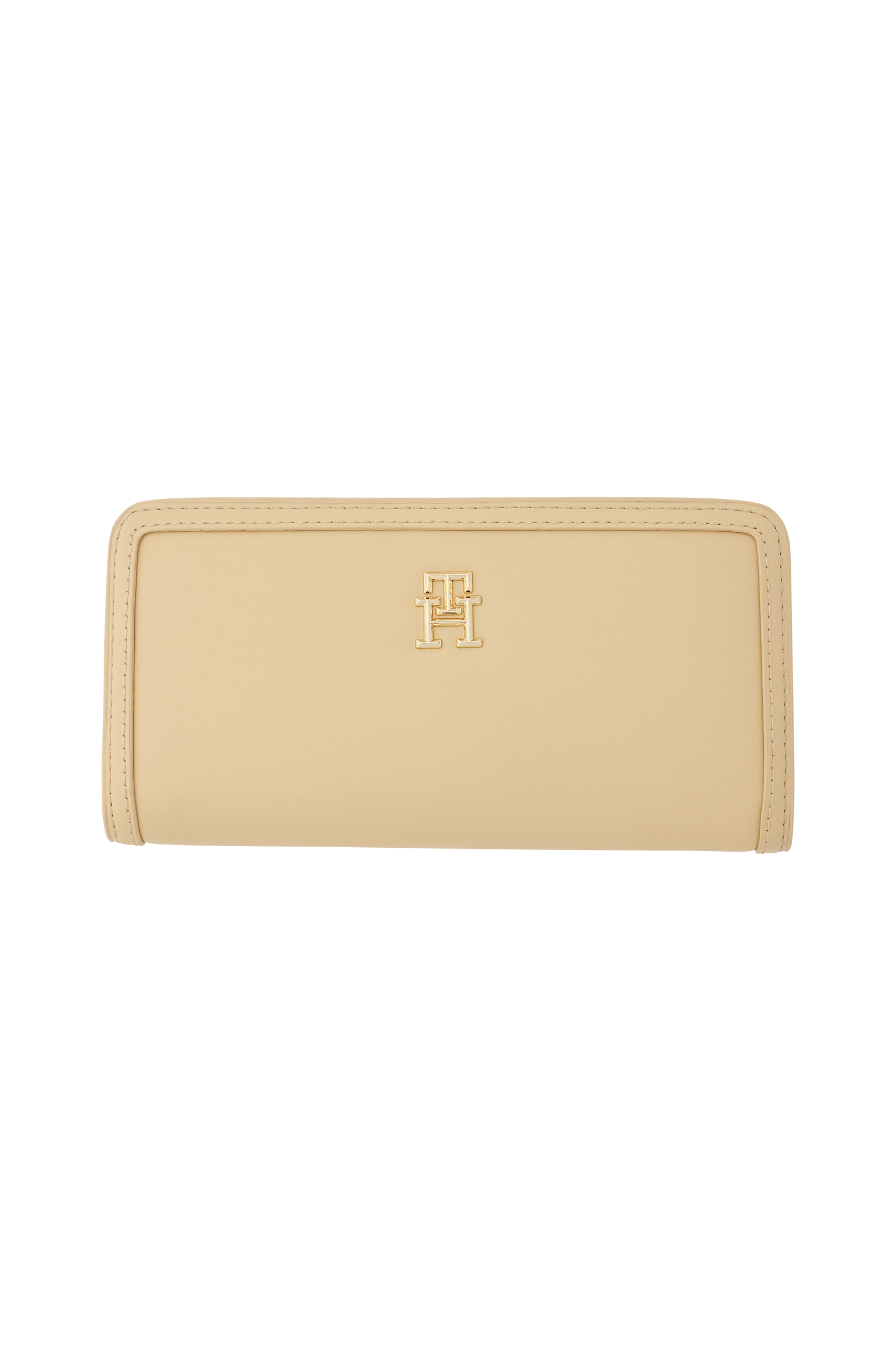 Tommy Hilfiger - Plånbok TH Monotype Large Slim Wallet - Brun - ONE SIZE