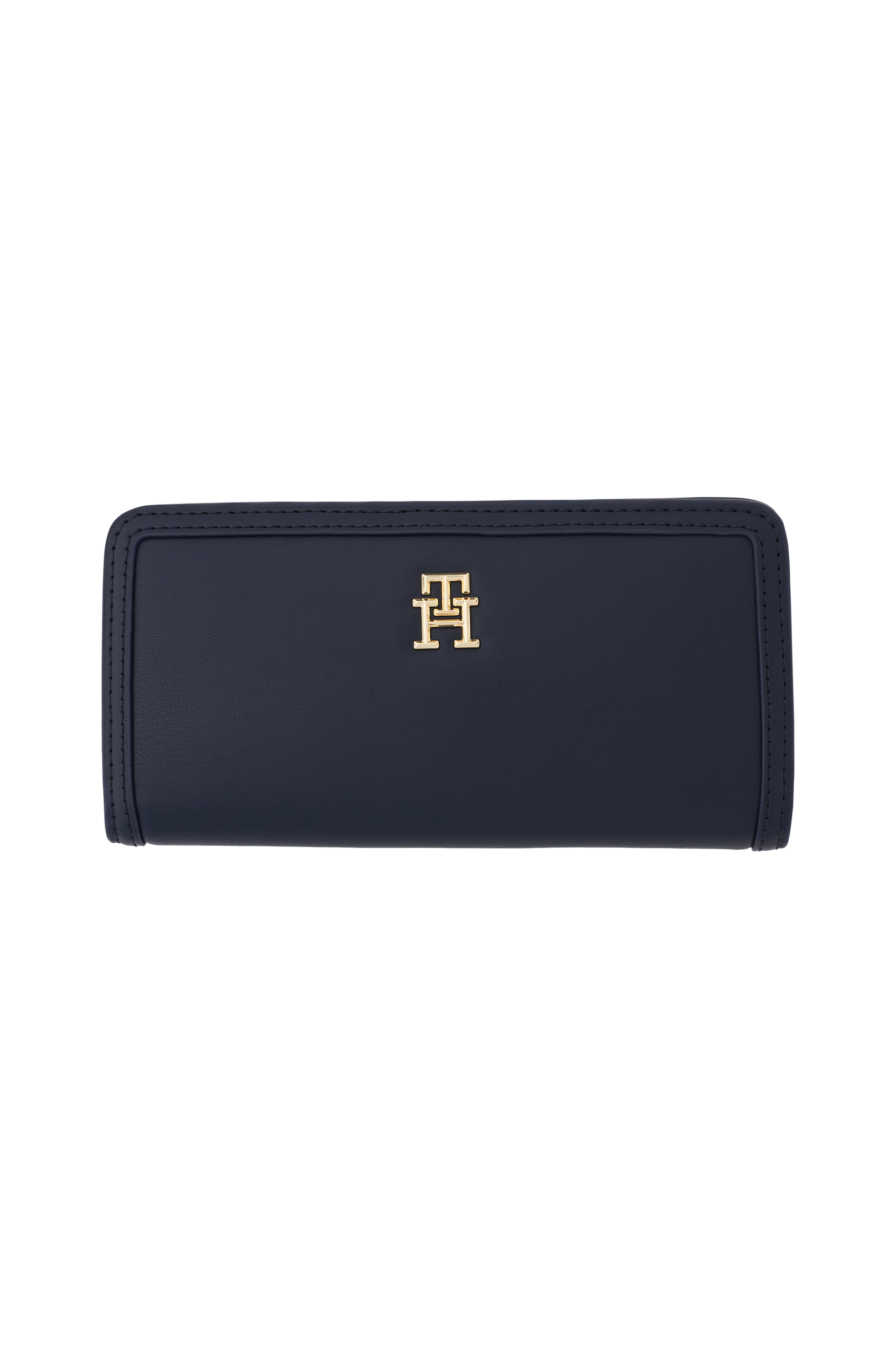 Tommy Hilfiger - Plånbok TH Monotype Large Slim Wallet - Blå - ONE SIZE