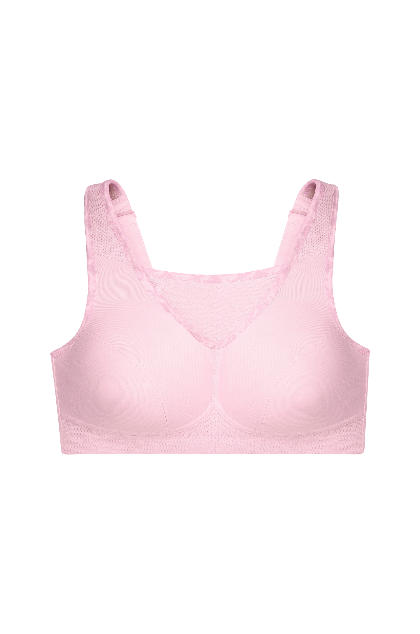 Glamorise - Sport-bh Full Figure Plus Size No-bounce - Rosa - 75E