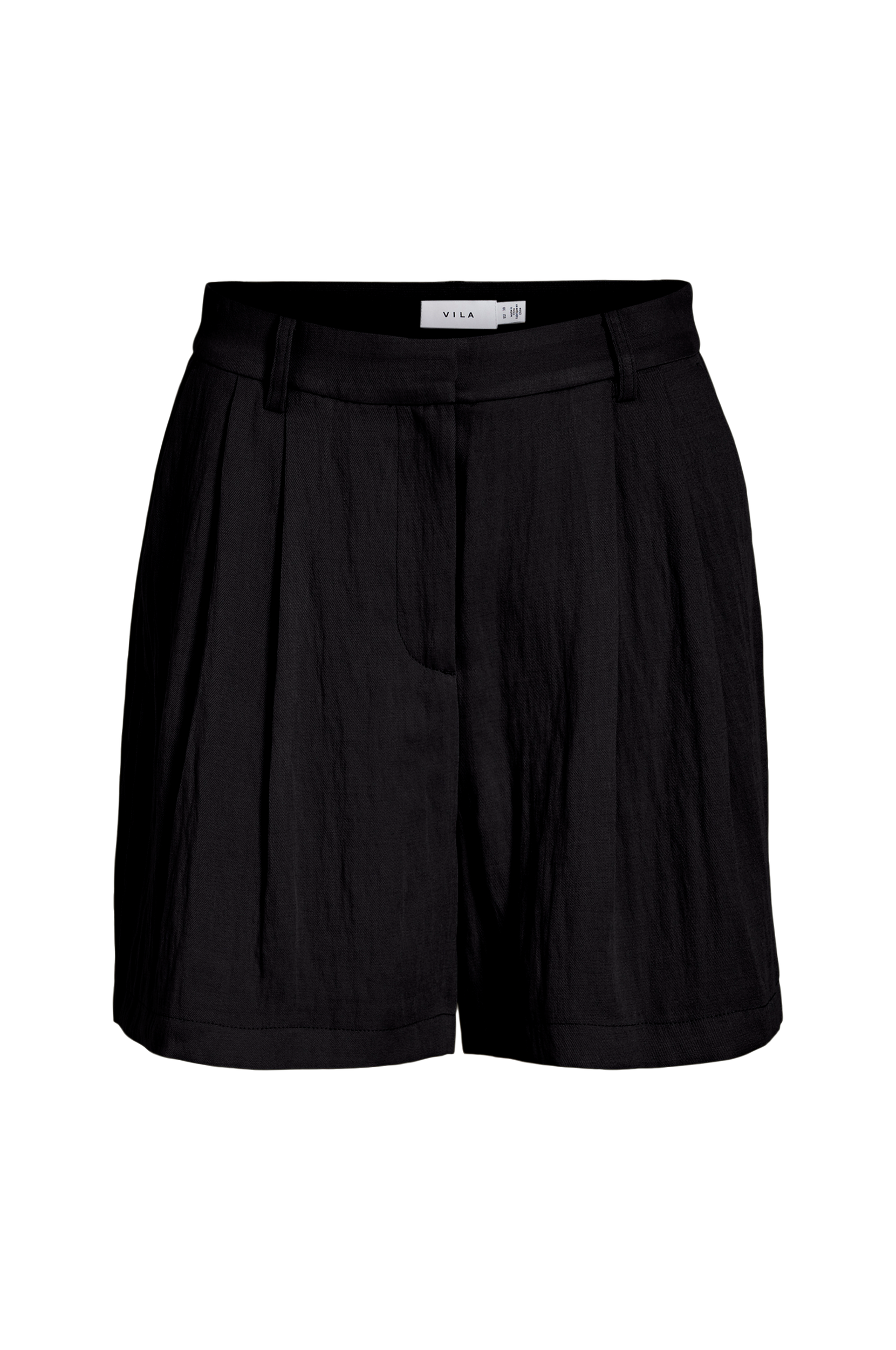 Vila - Shorts ViFlea HW Tailored Shorts - Svart - 36