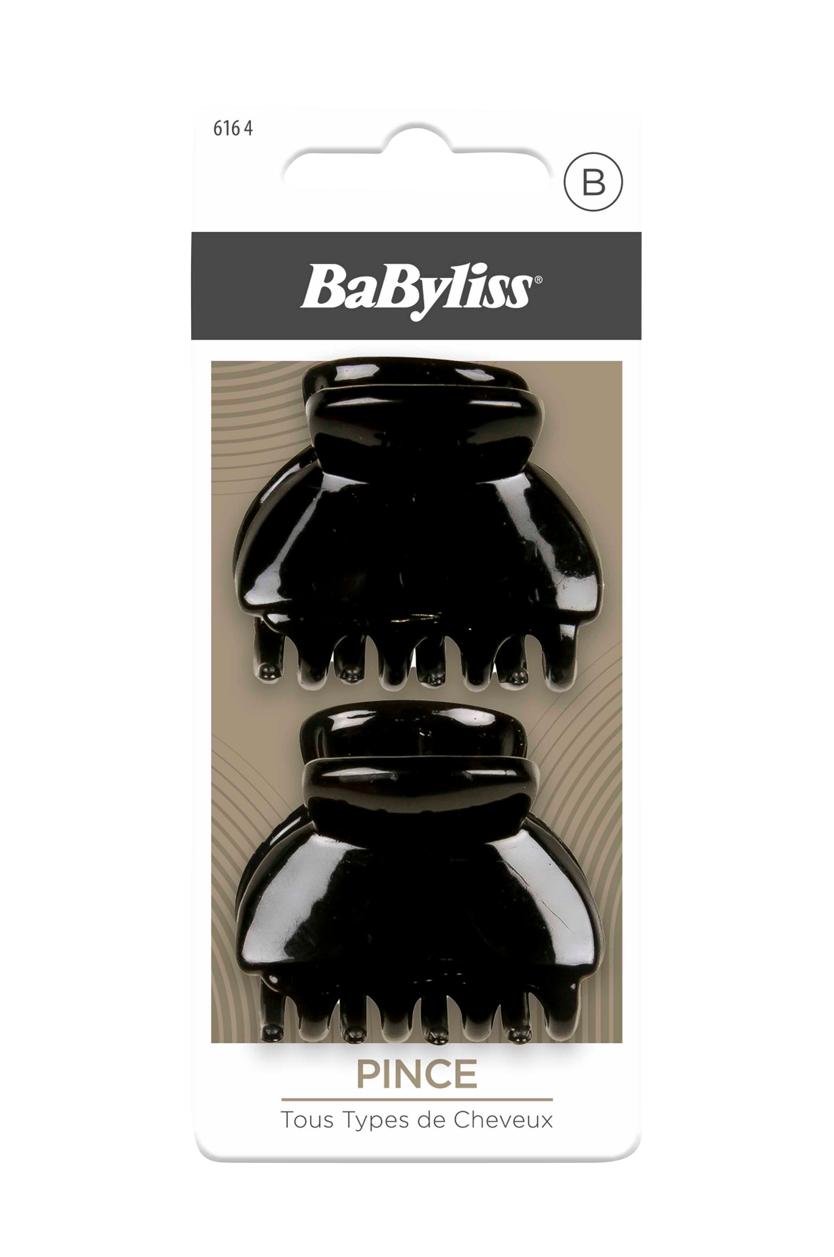 BaByliss - Hårklämma 2 st