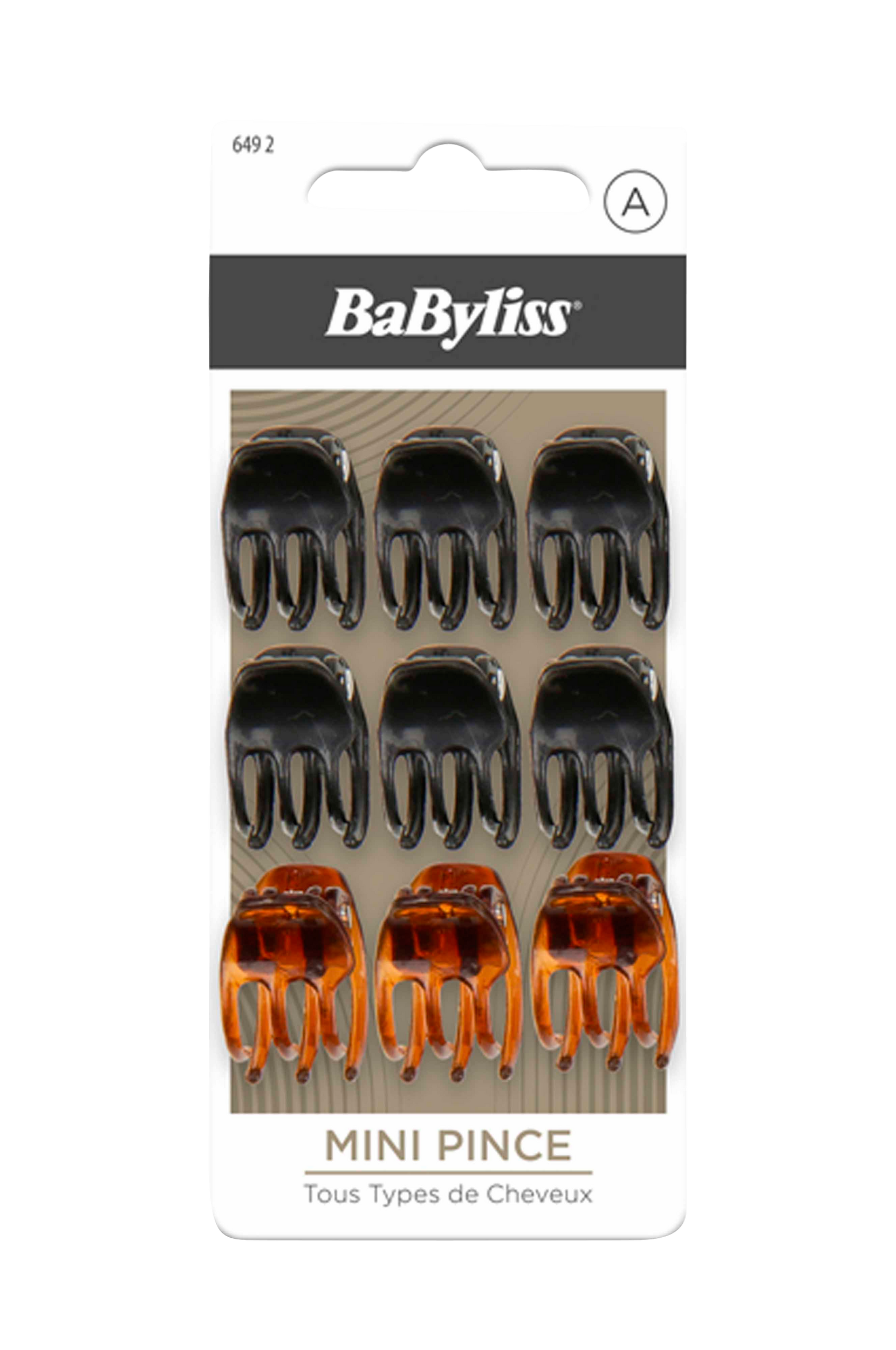 BaByliss - Hårklämma mini 9 st
