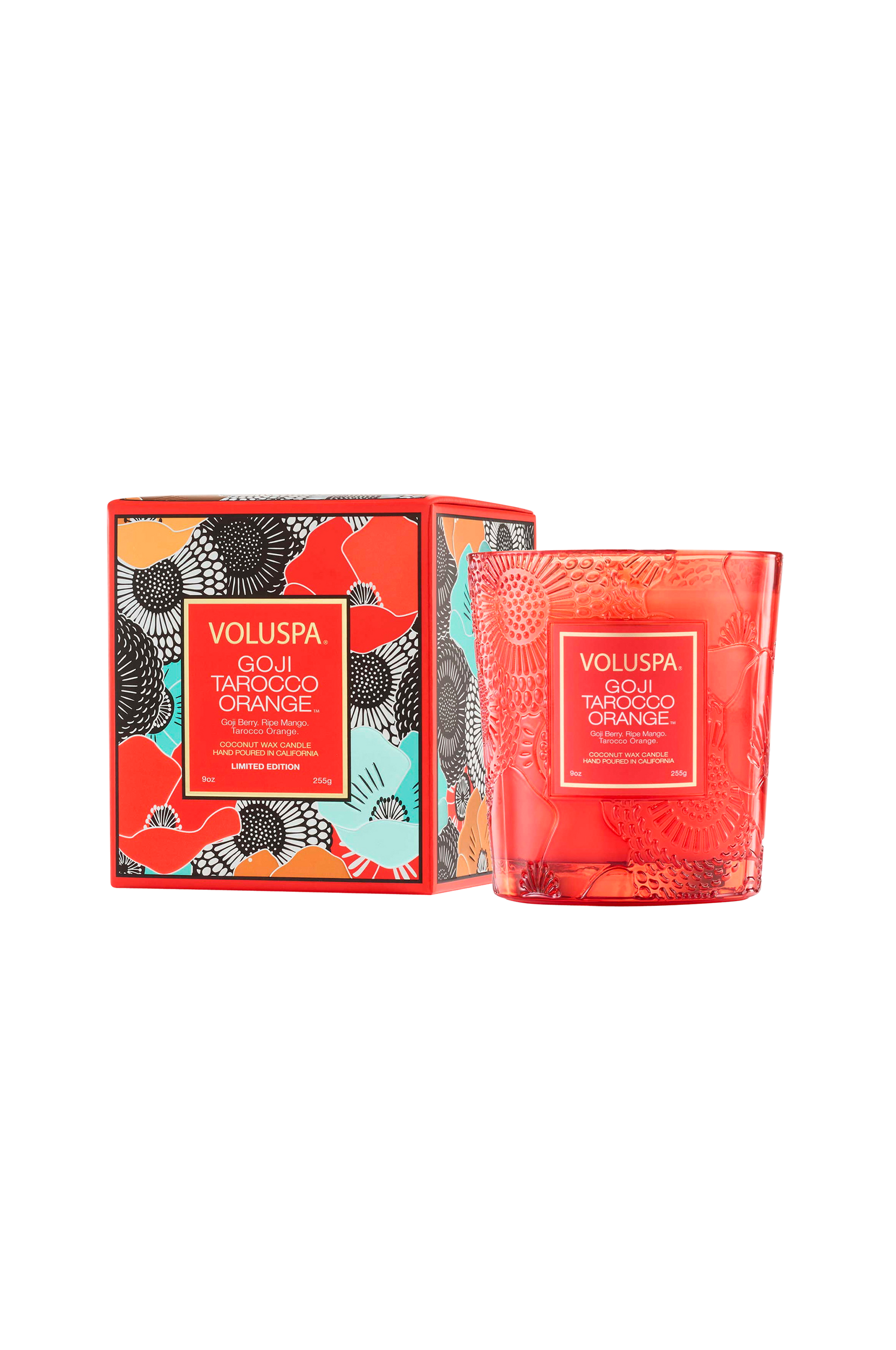 Voluspa - Goji Tarocco Orange Boxed Candle 255 g 60 tim