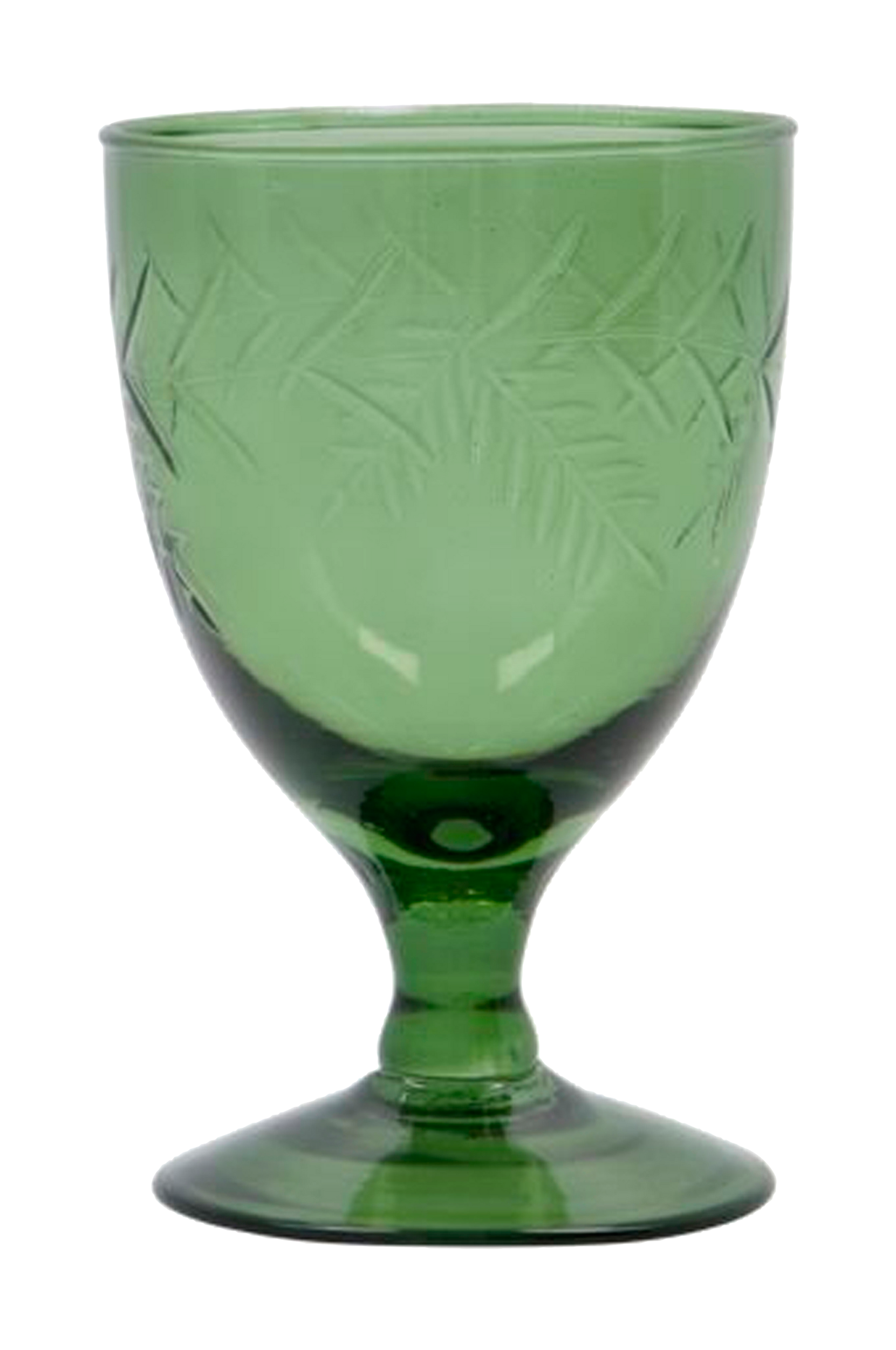 House Doctor - Vitvinsglas, HD Vintage - Grön