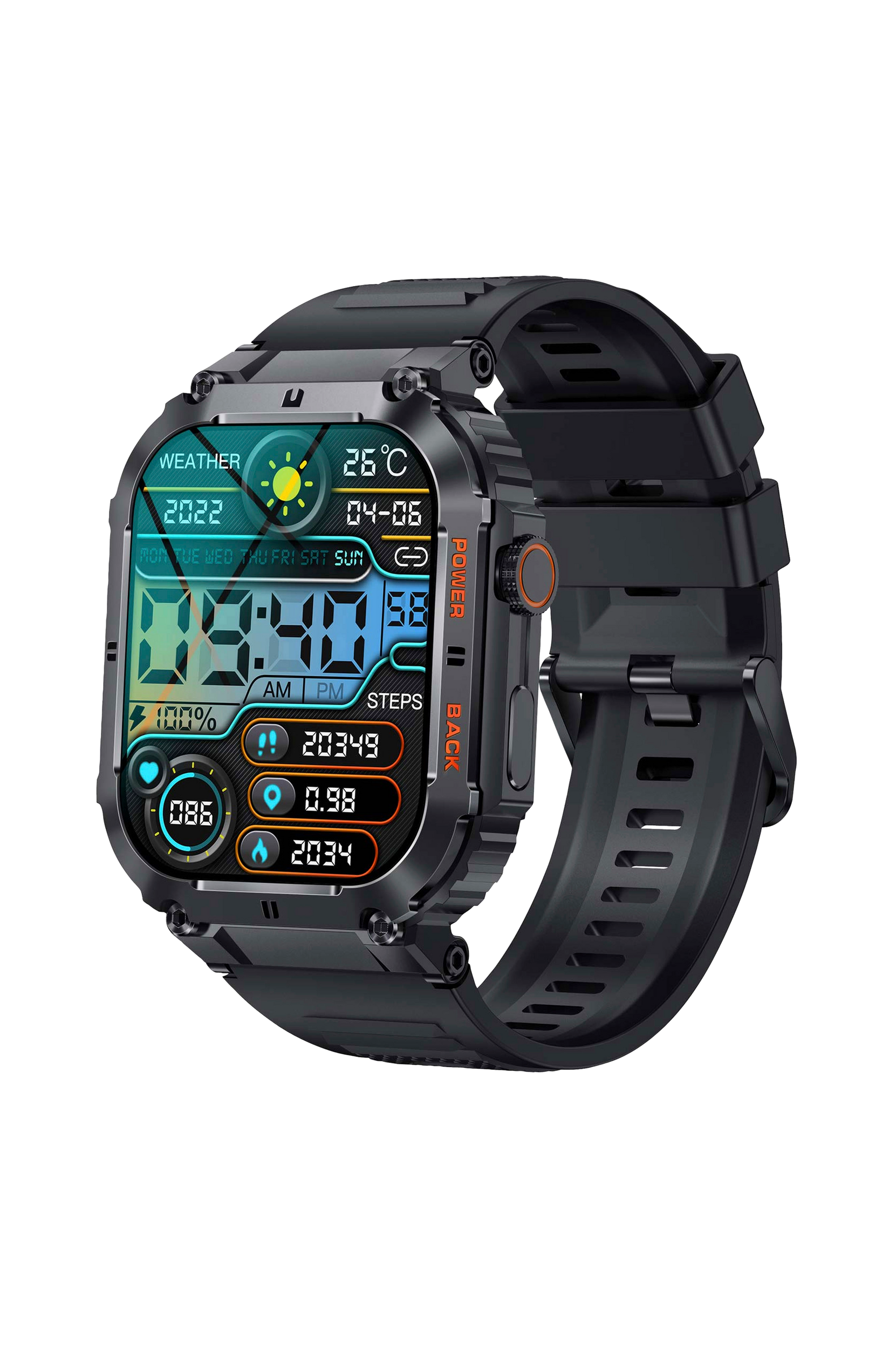 Denver - Smartklocka SWC-191b Bluetooth Smartwatch