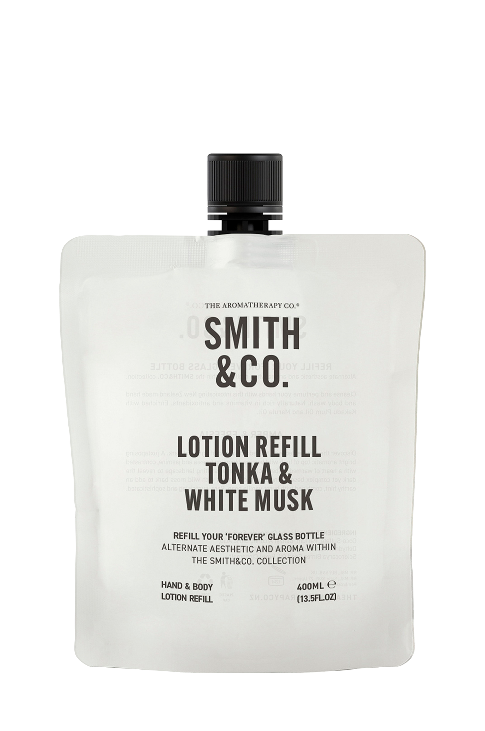 Smith & Co. - Tonka & White Musk Refill Hand & Body Lotion 400 ml