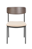 Rowico Home Maymont stol, 2-pack Brun/ljus beige/svart 49