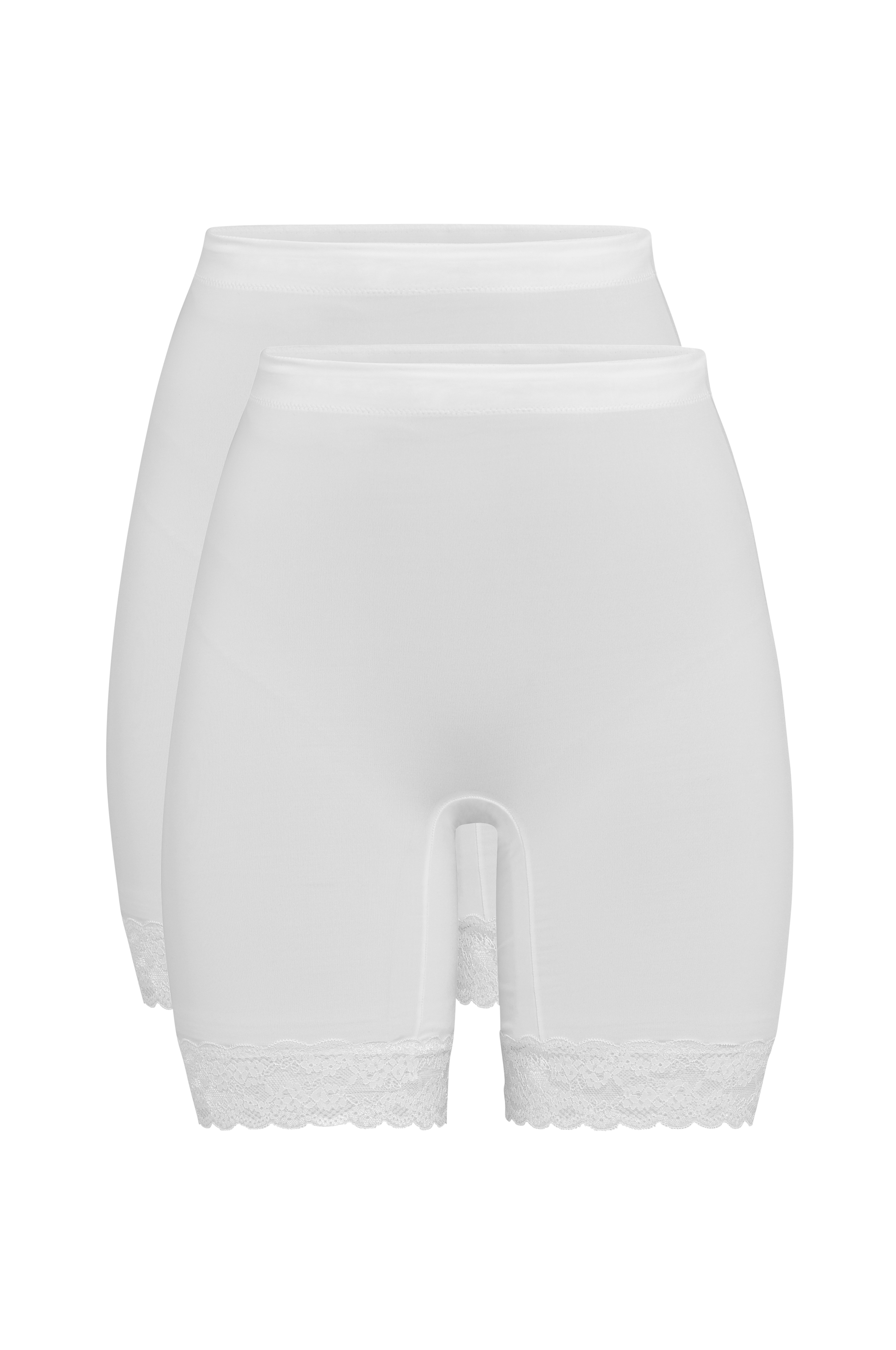 Ellos Collection Boxertrusse Violet 2pak, lange ben Hvid Boxertrusser Ellos.dk