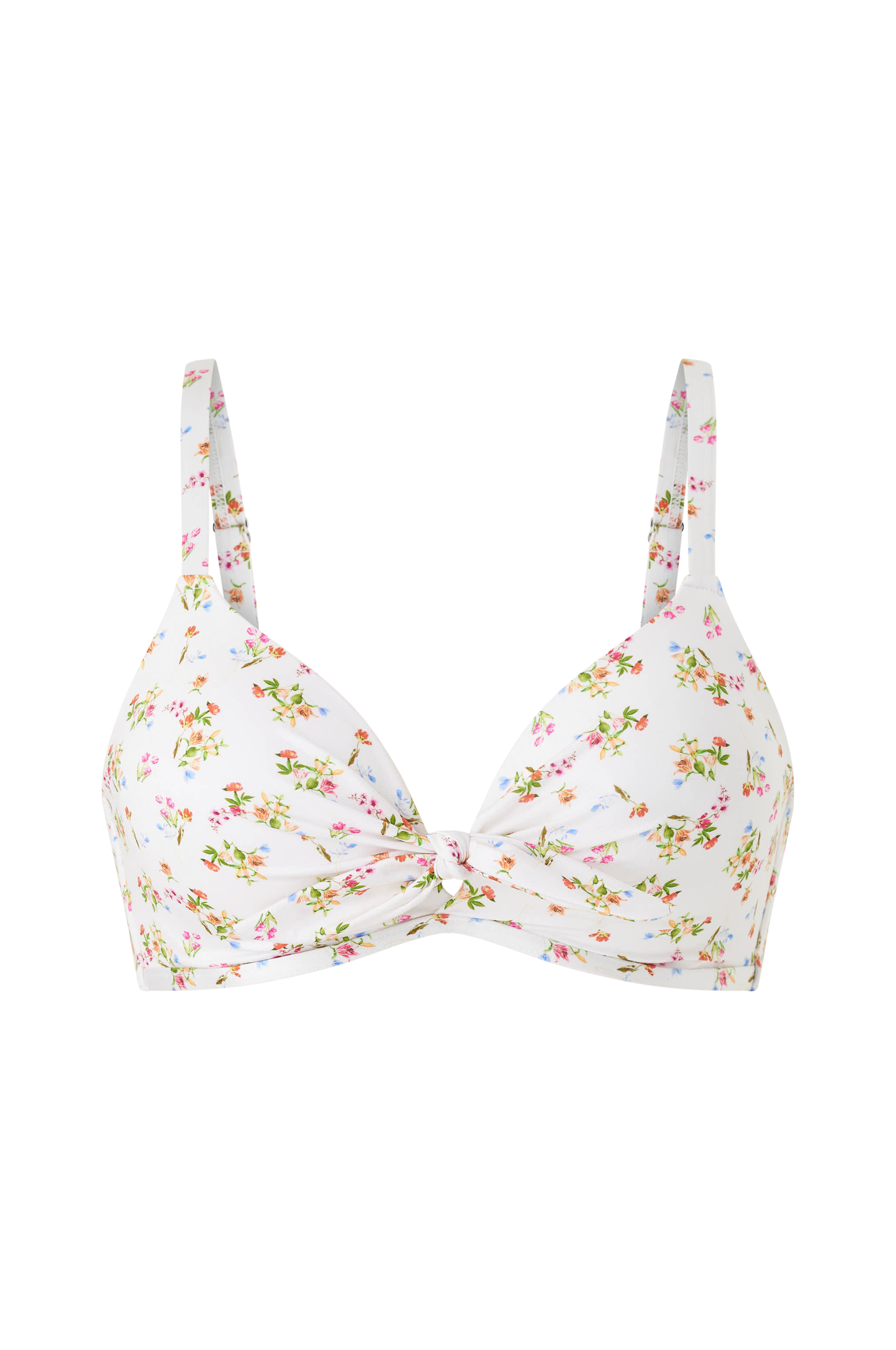 Ellos Vadderad Bikini bh Med Bygel Vit Bikiniöverdelar Ellos se