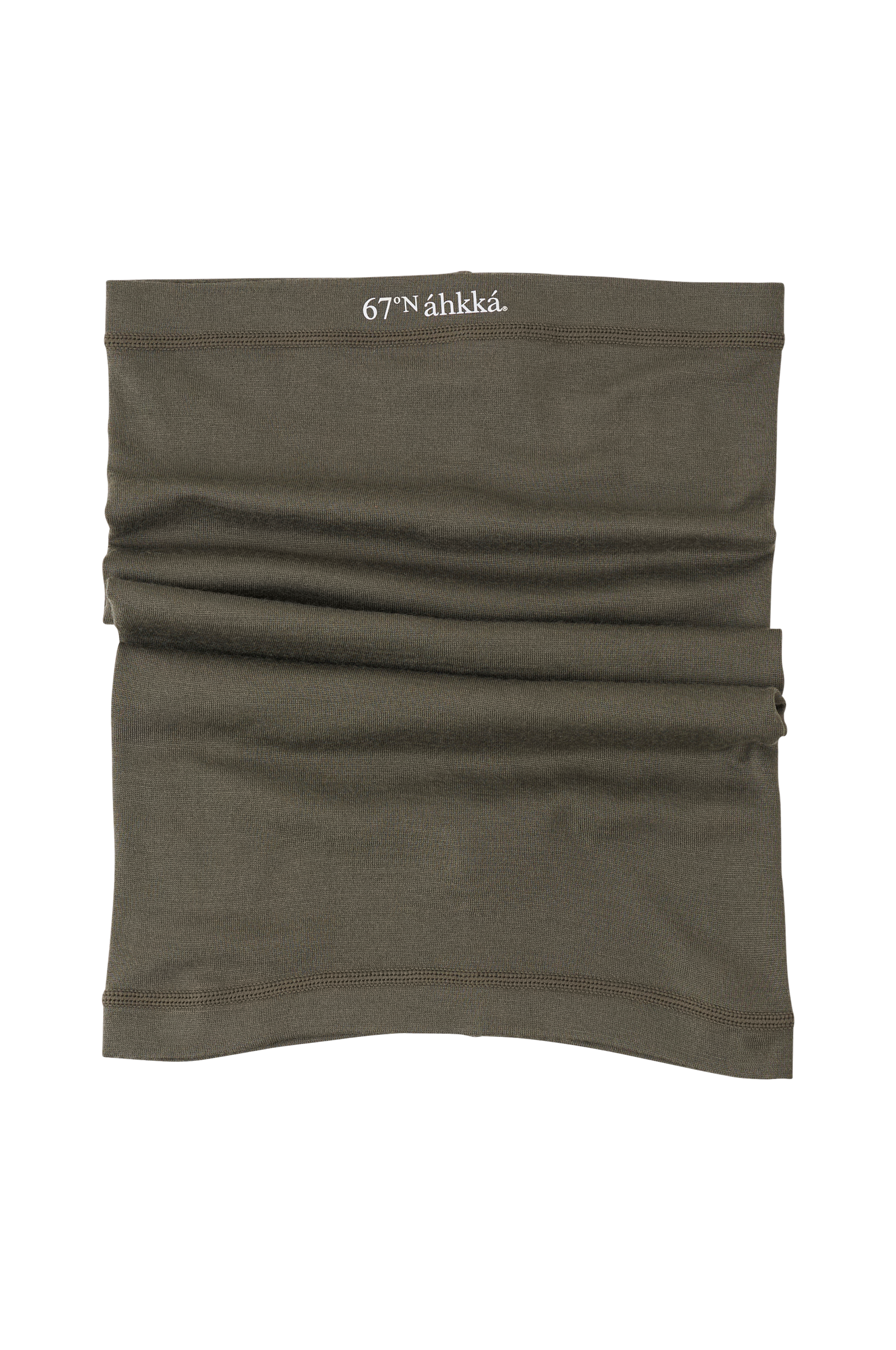 Áhkká - Buff Merino Wool Buff - Grön - ONE SIZE