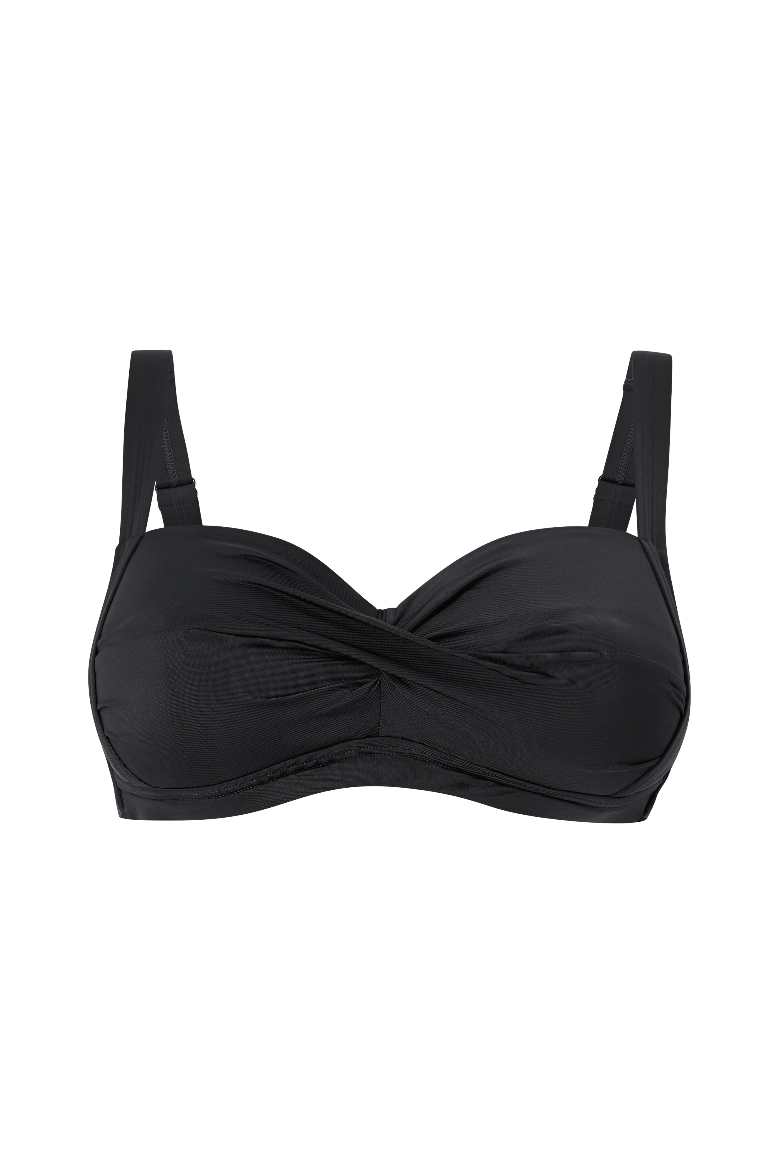 Ellos Bikini rintaliivit topatulla kupilla Musta Bikiniyläosat