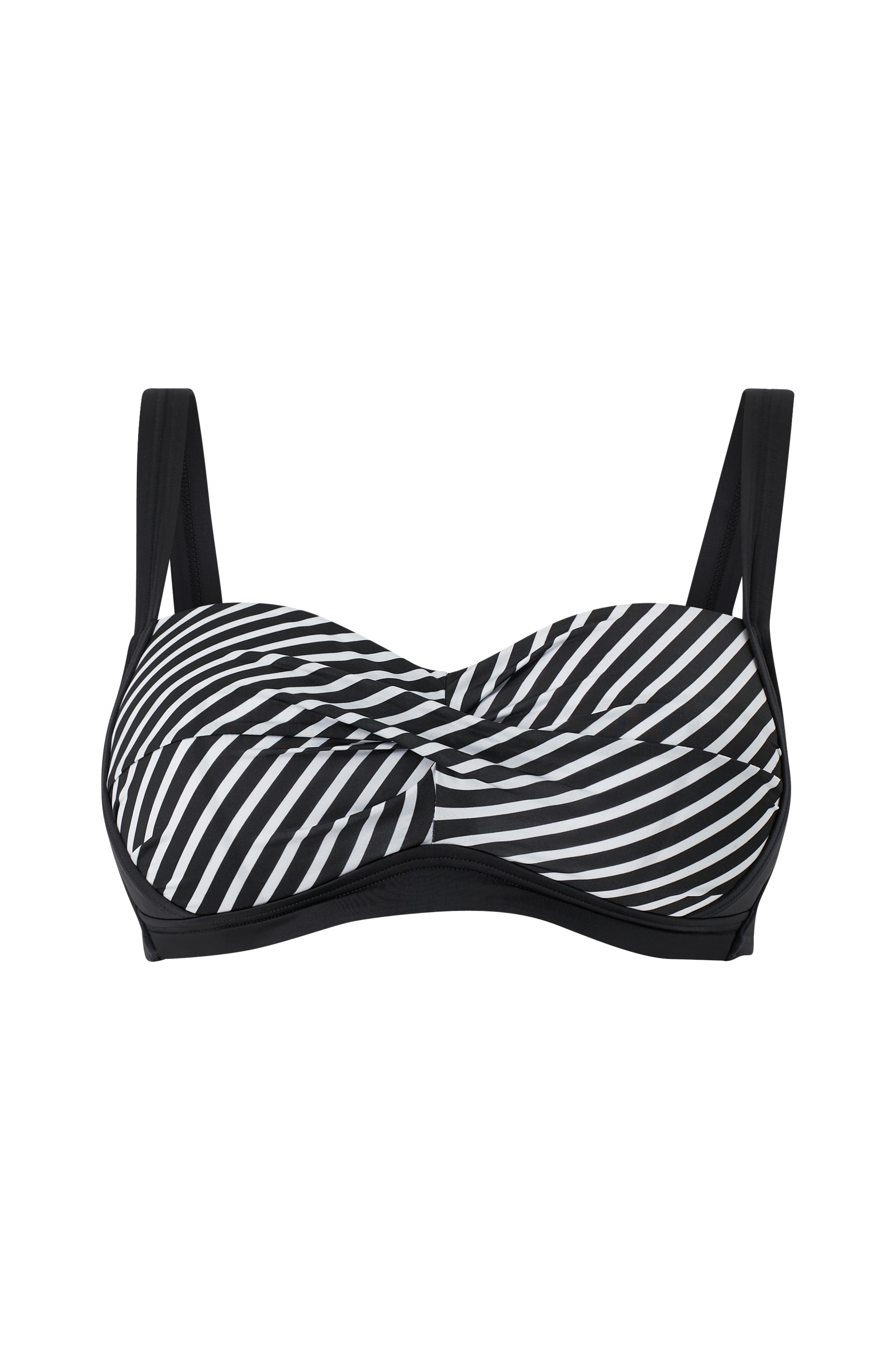 Ellos Bikini rintaliivit topatulla kupilla Musta Bikiniyläosat