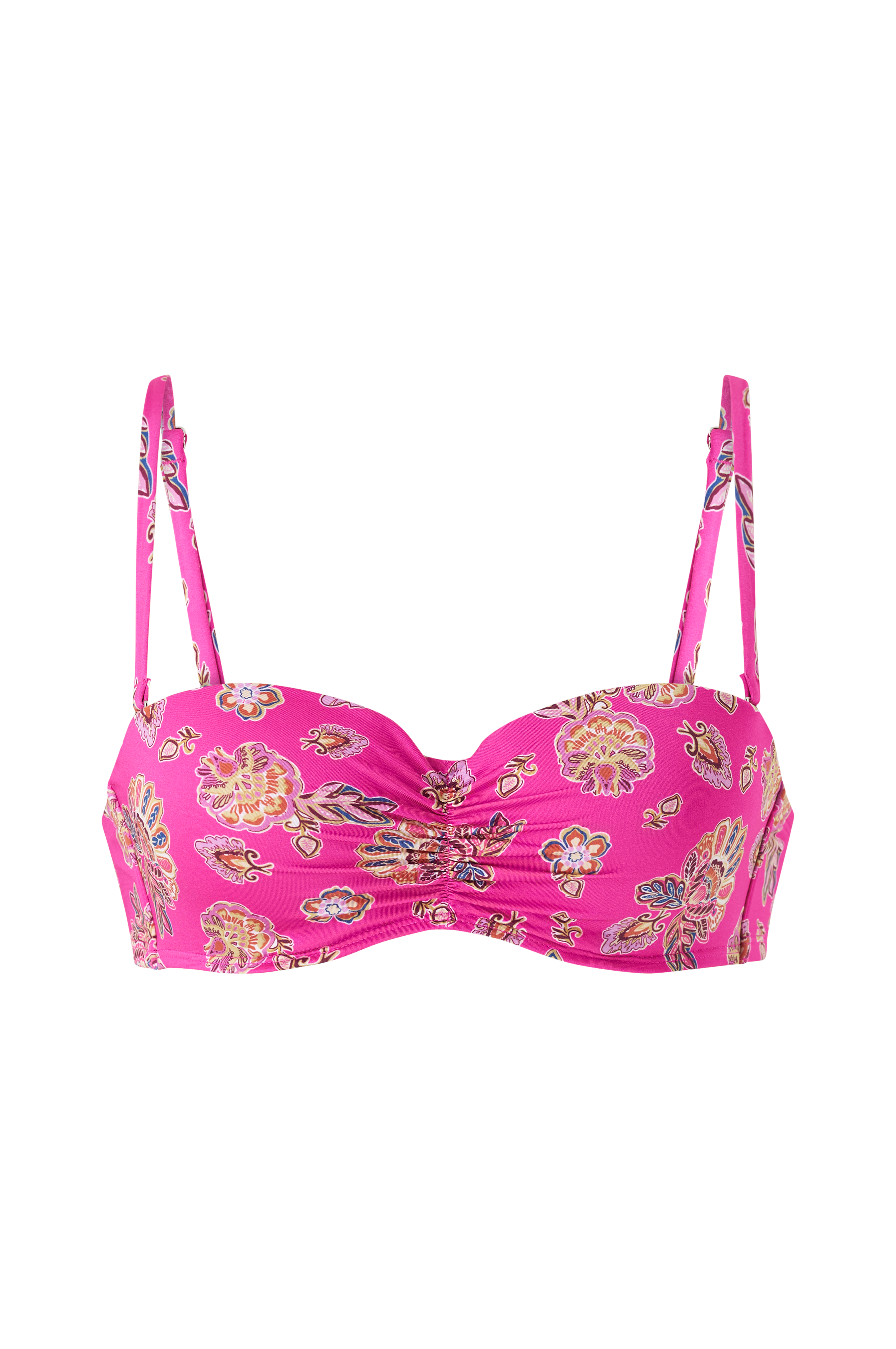 Ellos Bygel Bh Med Rynkdetalj Rosa Bikini Verdelar Ellos Se