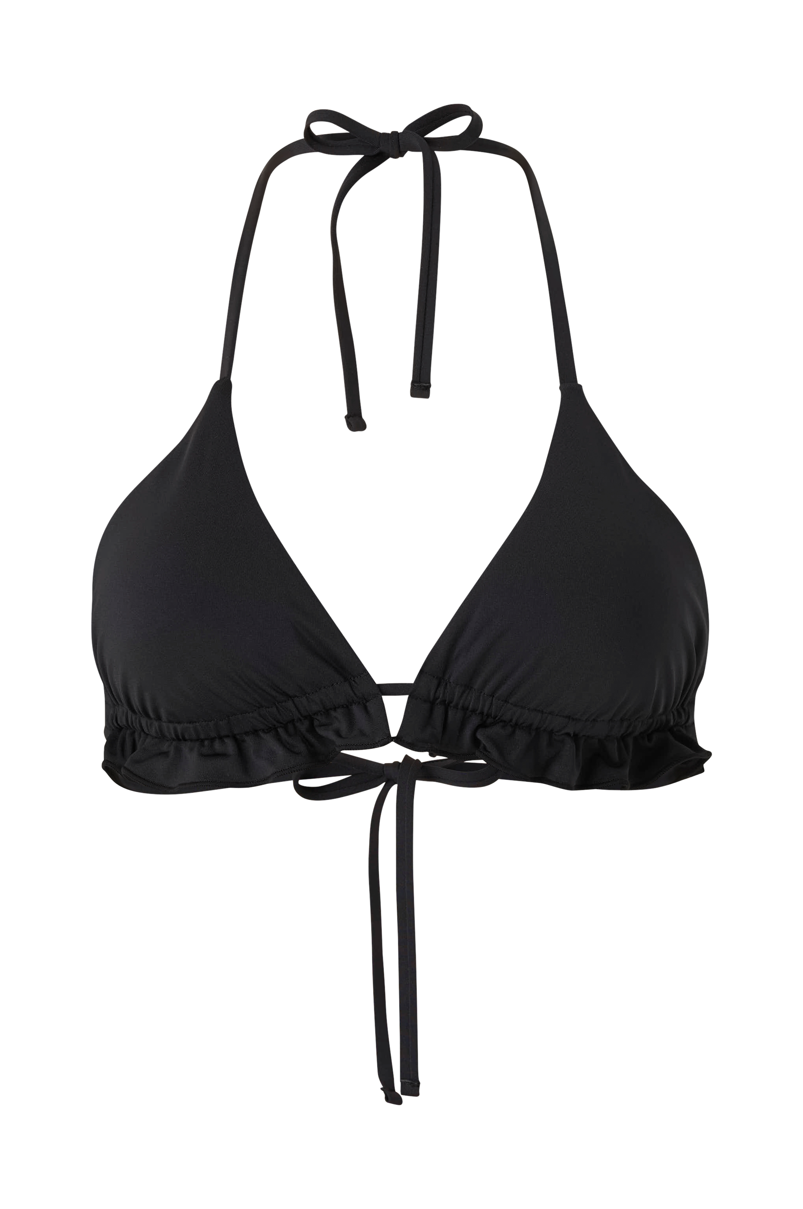 Ellos Bikinitopp Med Volanger Svart Bikini Verdelar Ellos Se
