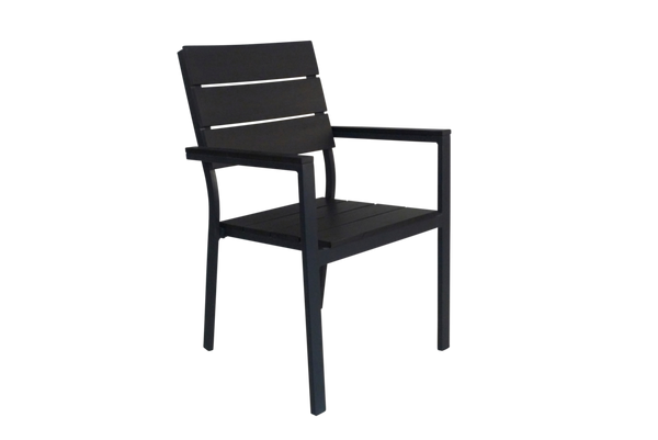 Bilde av CALGARY stol 6-pk - Svart/svart
