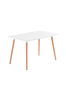 DAW pöytä 140x80, valkoinen