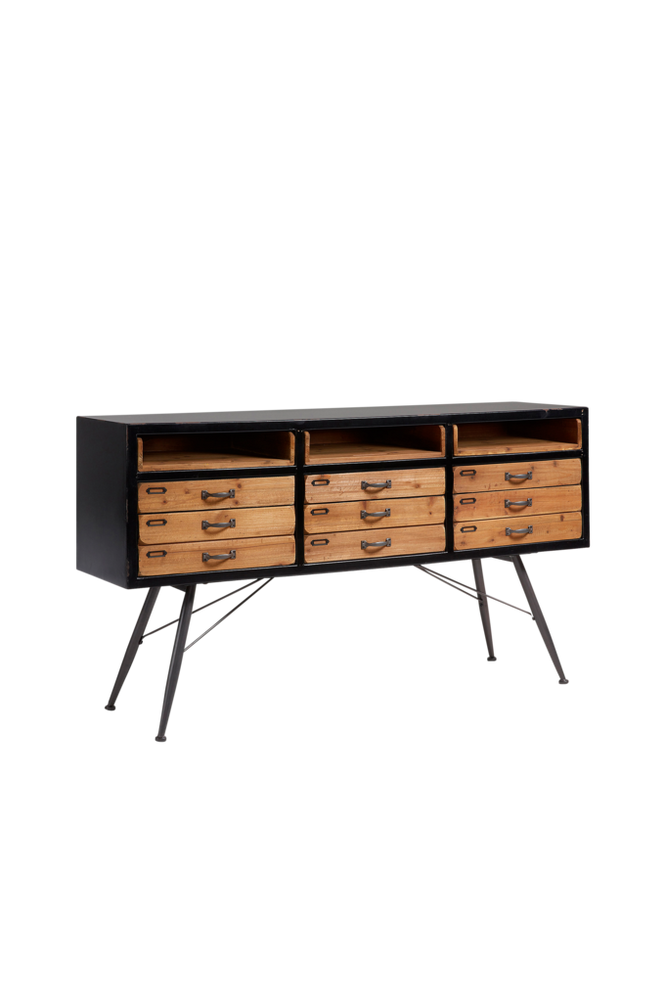 Kave Home Sideboard FREE 155x85 svart tre