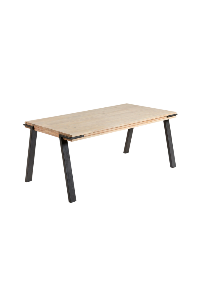 Kave Home Bord DISSET 200x95 metall/akasietre