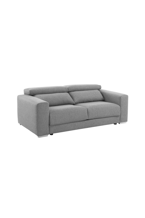 Bilde av Sofa 3-seter SINGAPORE lys grått stoff - 30151
