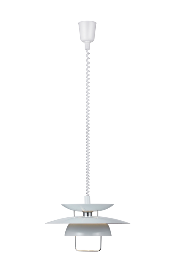 Bilde av BERGA Heispendel 1L Hvit - Krom
