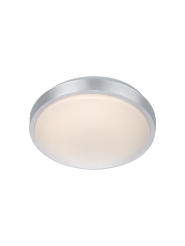Plafond  - MOON Plafond 28cm LED Alu/Vit
