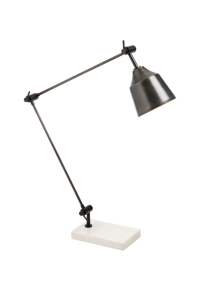 BOOGEN bordslampa av grafitgrå metall