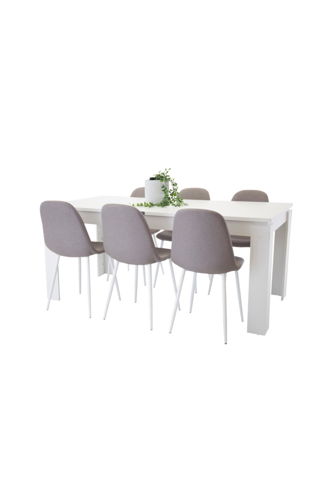Lindos Matgrupp inkl 6 Polar stolar