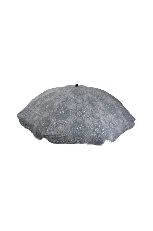 Bilde av Parasoll 200 cm - Mandala grey
