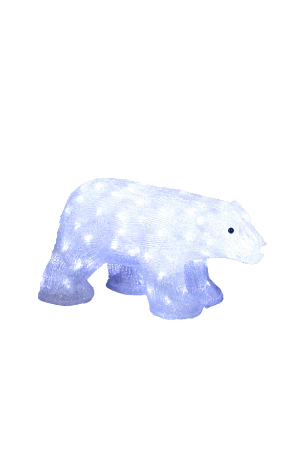 Bilde av Pyntefigur Crystalo Isbjørn 90 LED - 30151
