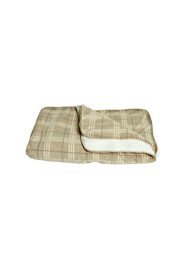 Bilde av Pledd Sherpa 130x170 cm - Beige
