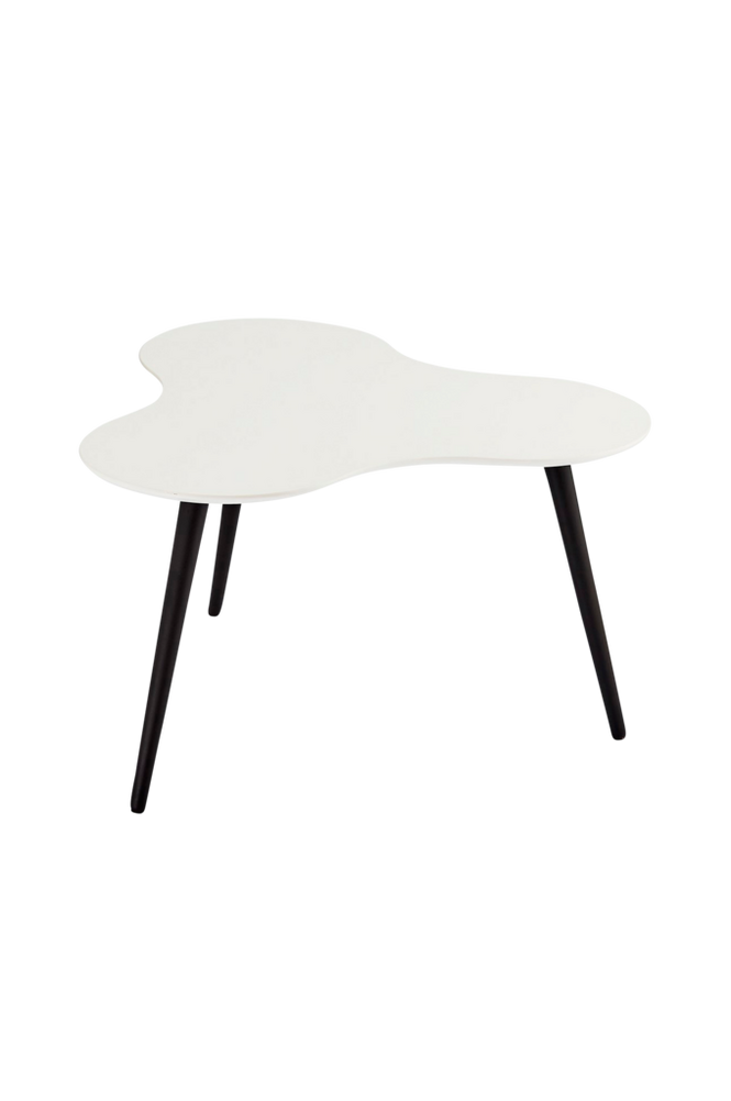 Coffee Table Sky Three-sided Black 80x80x43