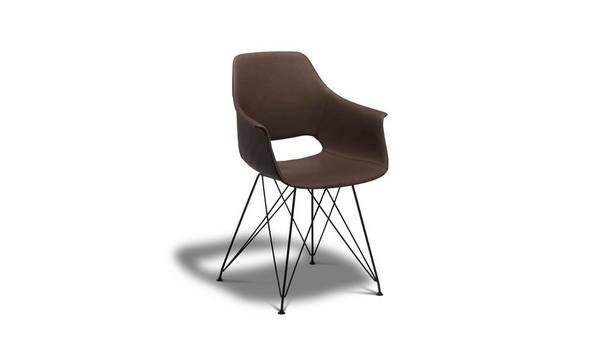 Bilde av Dining Chair Elvis, Black, 57x57x85, Set of 2 - 1
