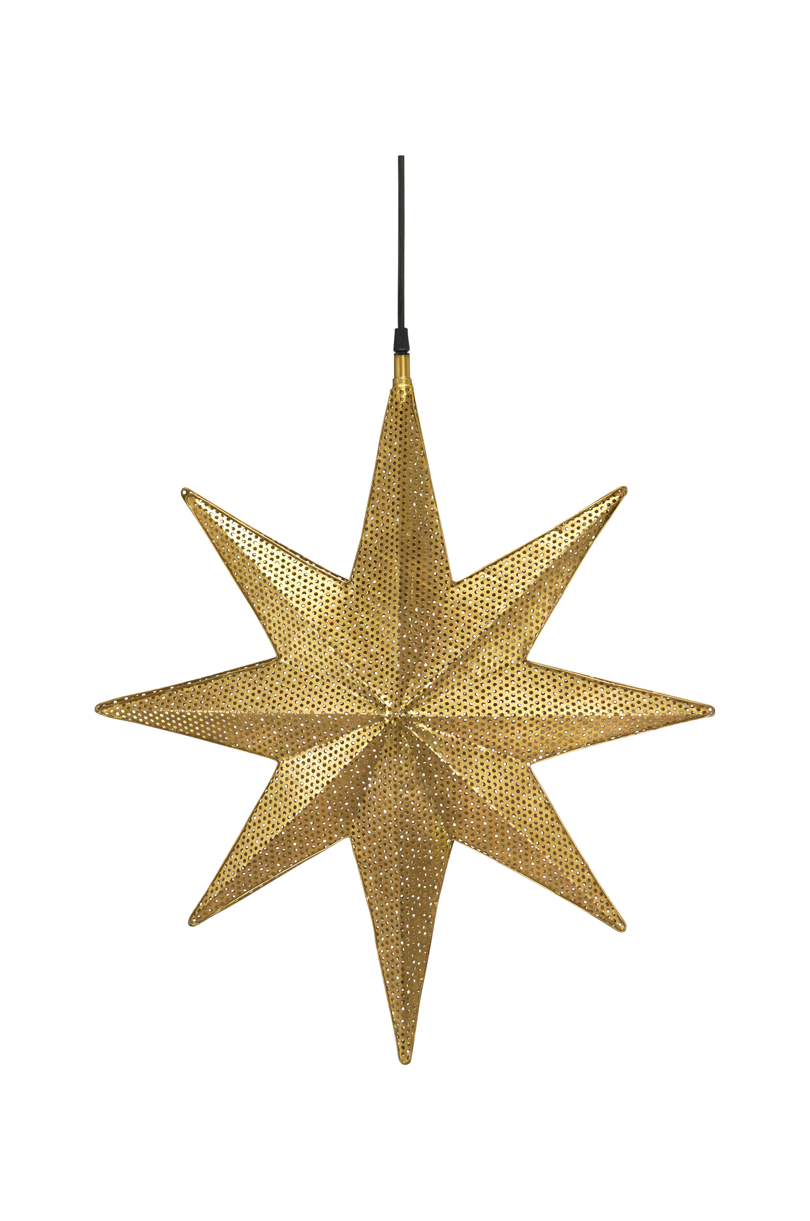 PR Home - Julstjärna Capella 40 cm - Guld