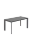Jatkettava pöytä, jossa lasi Axis 160 (220) cm