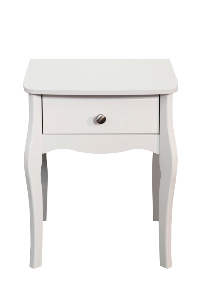 Argos Home Amelie 1 Drawer Bedside Table - White