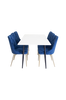 Ruokailuryhmä Polar, ruokapöydän tuolit Valleta Lyx, 4 kpl
