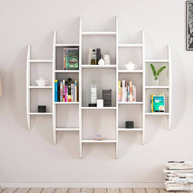 Libreria Alvino, bianco