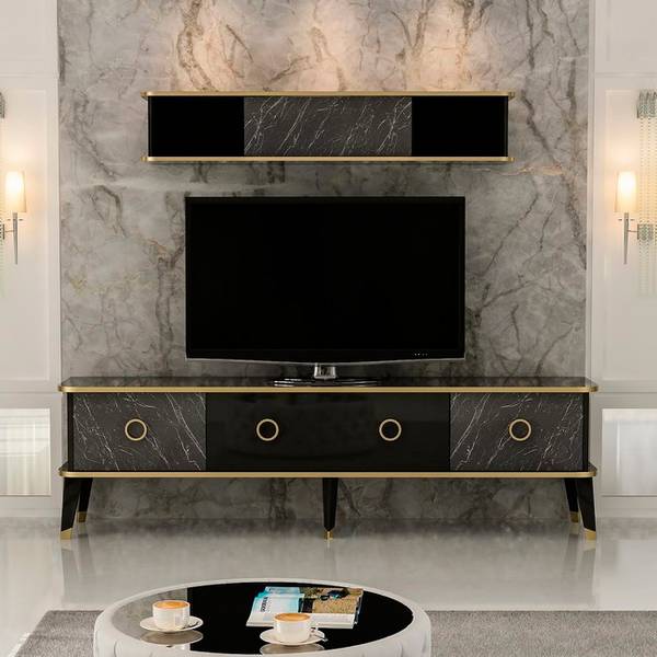 Bilde av Tv-benk Bien 180x35x50 cm, 150x22x26 cm - 30151
