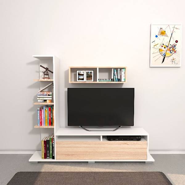 Bilde av Tv-benk Argo 150x28x125 cm - 1
