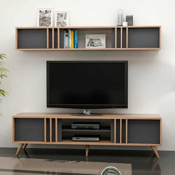 Bilde av Tv-benk Bren 180x25x29 cm - 1
