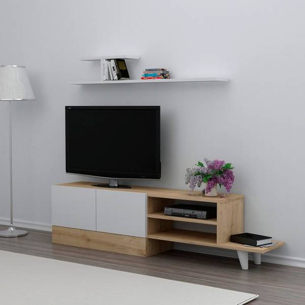 Bilde av Tv-benk Derin 159,5x31,5x40 cm - 1
