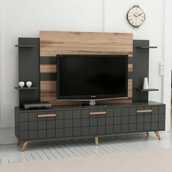 Bilde av Tv-benk Grace 180x35x136 cm - 30151
