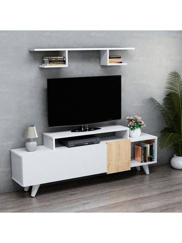 TV-bänk  - Tv-bänk Lara 161x29,5x58 cm