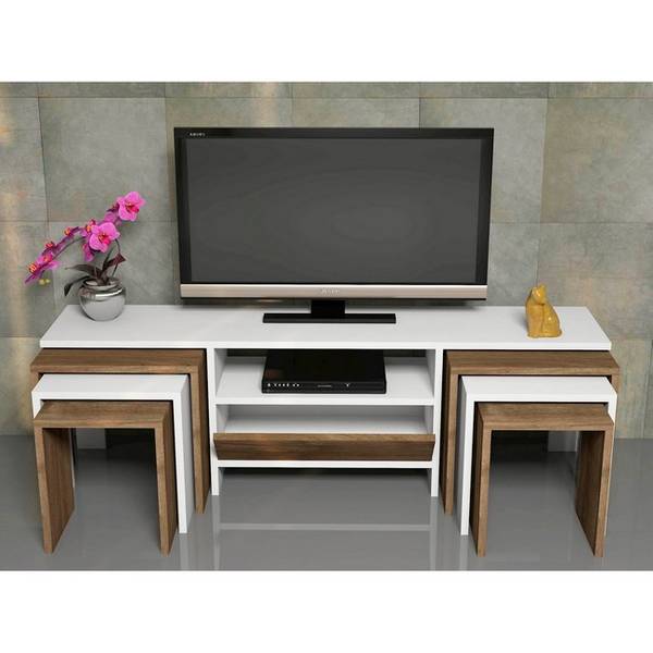 Bilde av Tv-benk Zygo B140xD30xH41,8 cm - 30151
