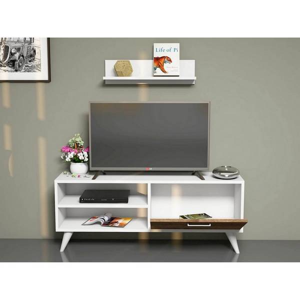 Bilde av Tv-benk Party B120xD29,7xH48,6 cm, B60xD14xH16 cm - 1
