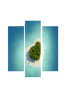 Taulu, saari, sydän
