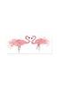 Taulu, flamingo Isabella
