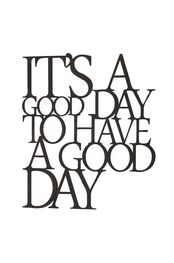 Bilde av Veggdekor Ord Good Day - 1
