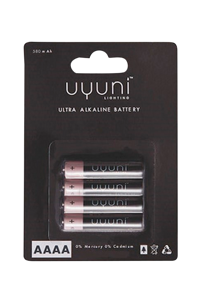 UYUNI – AAAA Batteri 4-pk 1,5 V 580mAh