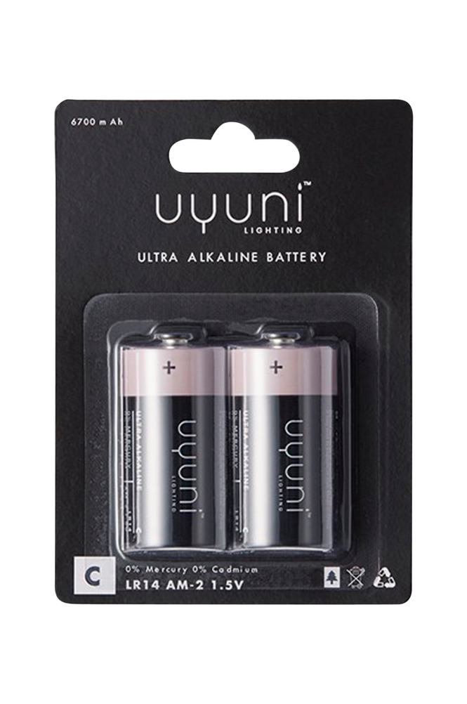 UYUNI – C Batteri 2-pk 1,5V 6700mAh